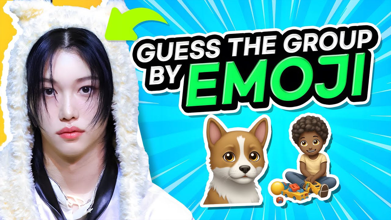 Guess Kpop Group by Emoji 😎 | Easy, Medium, Hard - KPOP QUIZ 2025