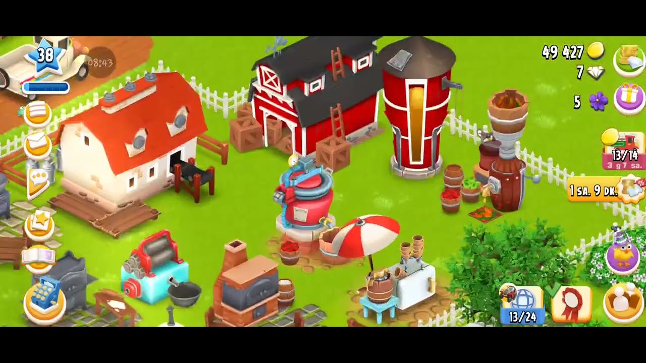 Hay day'da yeni gələn etkinliki incələdim və görev tamamladım