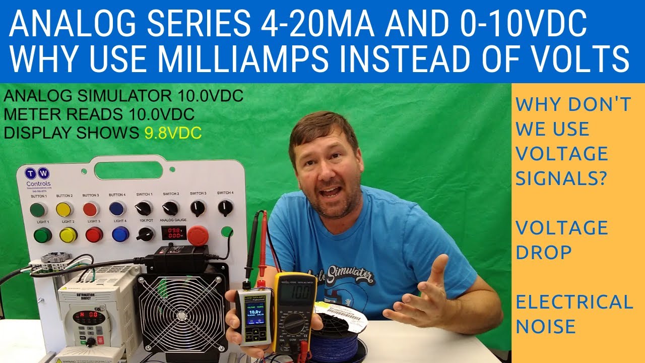 Should I used 0-10VDC and 4-20mA Analog Signals?