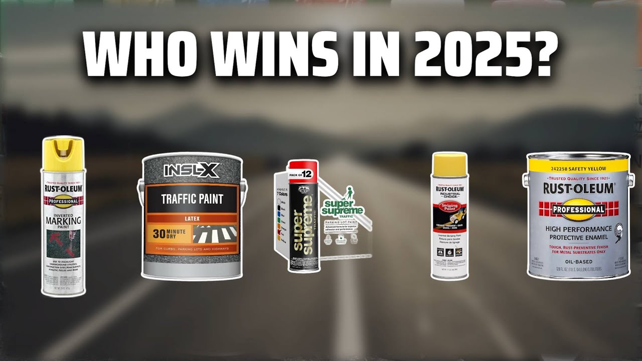 The Top 5 Best Traffic Paint in 2025 - Must Watch Before Buying!