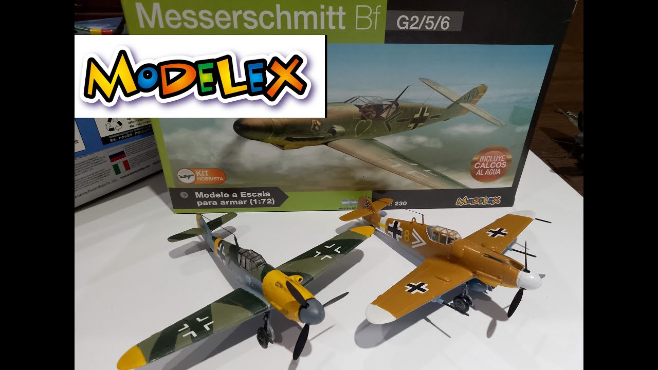 Modelex Bf 109 G2 G5 G6 1/72 (Custom)