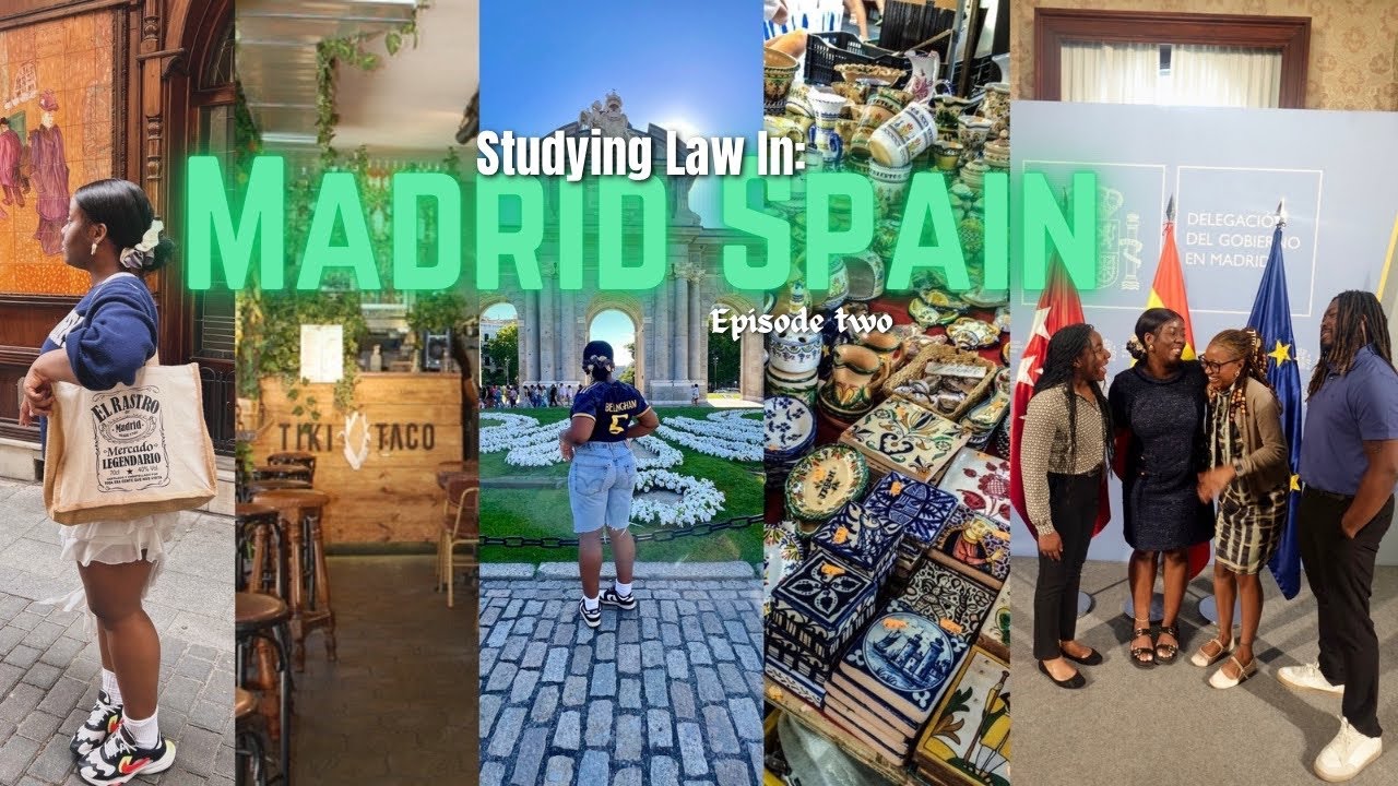 Studying Law in Spain 🇪🇸 | Madrid Student Life, Flea Markets & Law Events
