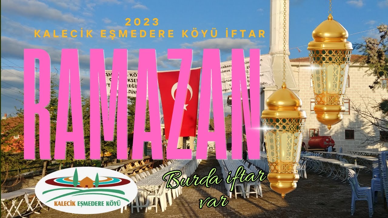 Eşmedere  köyü 2023 iftar yemeği