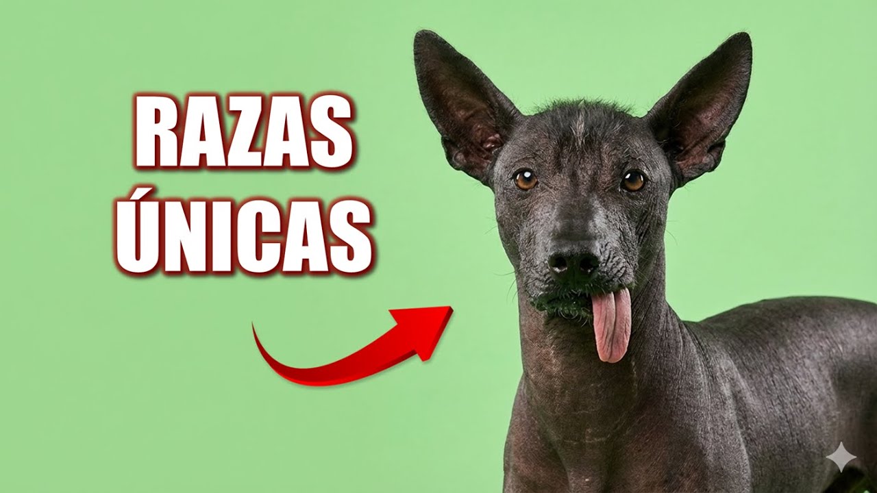 🐶 5 Razas de Perros que NO CREERÁS que existen | ¡Son ÚNICOS en el mundo!