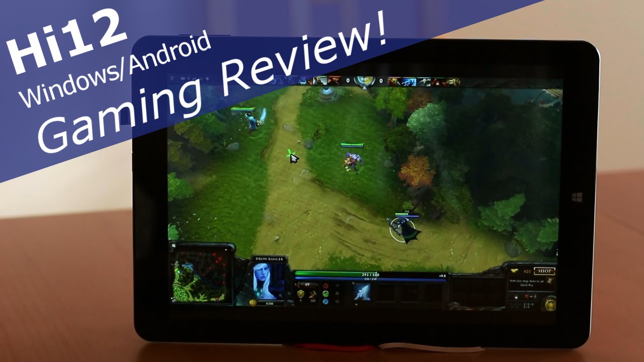 Chuwi Hi12 Windows/Android Gaming Review!