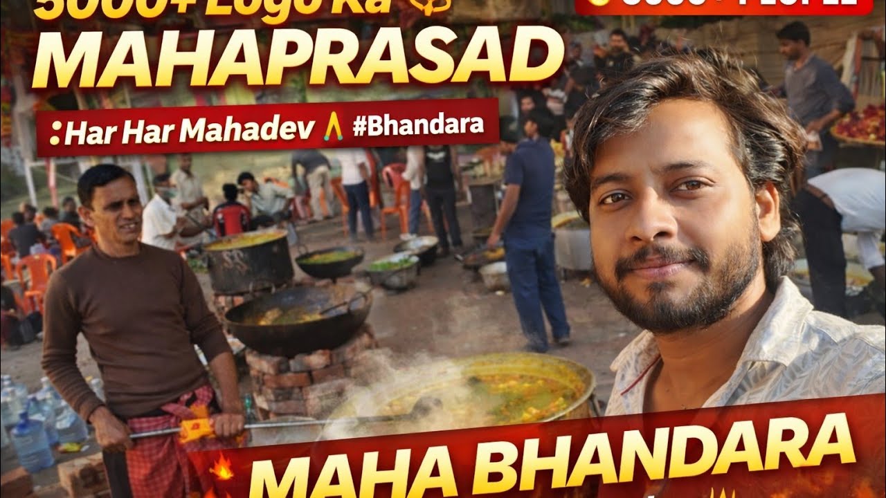 5000+ Logo Ka MAHAPRASAD 🔱 | Har Har Mahadev 🙏 #Bhandara
