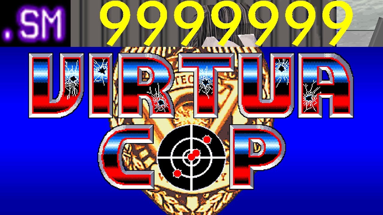 Virtua Cop 1 - No Damage - 9,999,999
