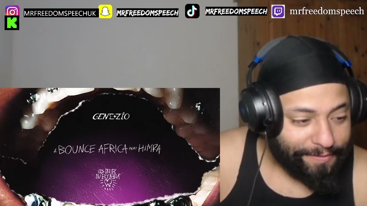 ИМ НУЖНО БОЛЬШЕ ПЕСЕН ВМЕСТЕ🔥🇨🇮🇫🇷 GENEZIO ft HIMRA - BOUNCE AFRICA (визуализатор) *РЕАКЦИЯ ВЕЛИКО...