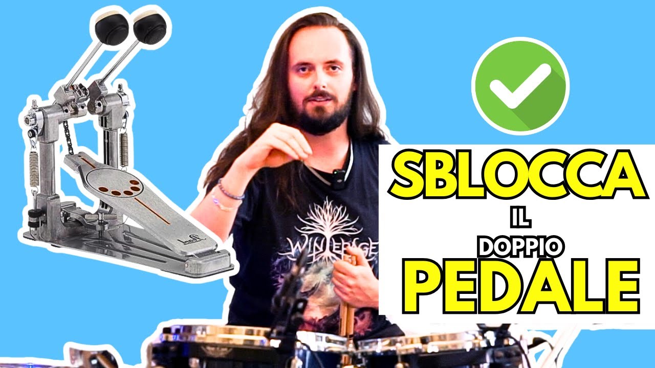 Da Novizio a Pro: Come Domare il Doppio Pedale  per Performance Epiche alla batteria!