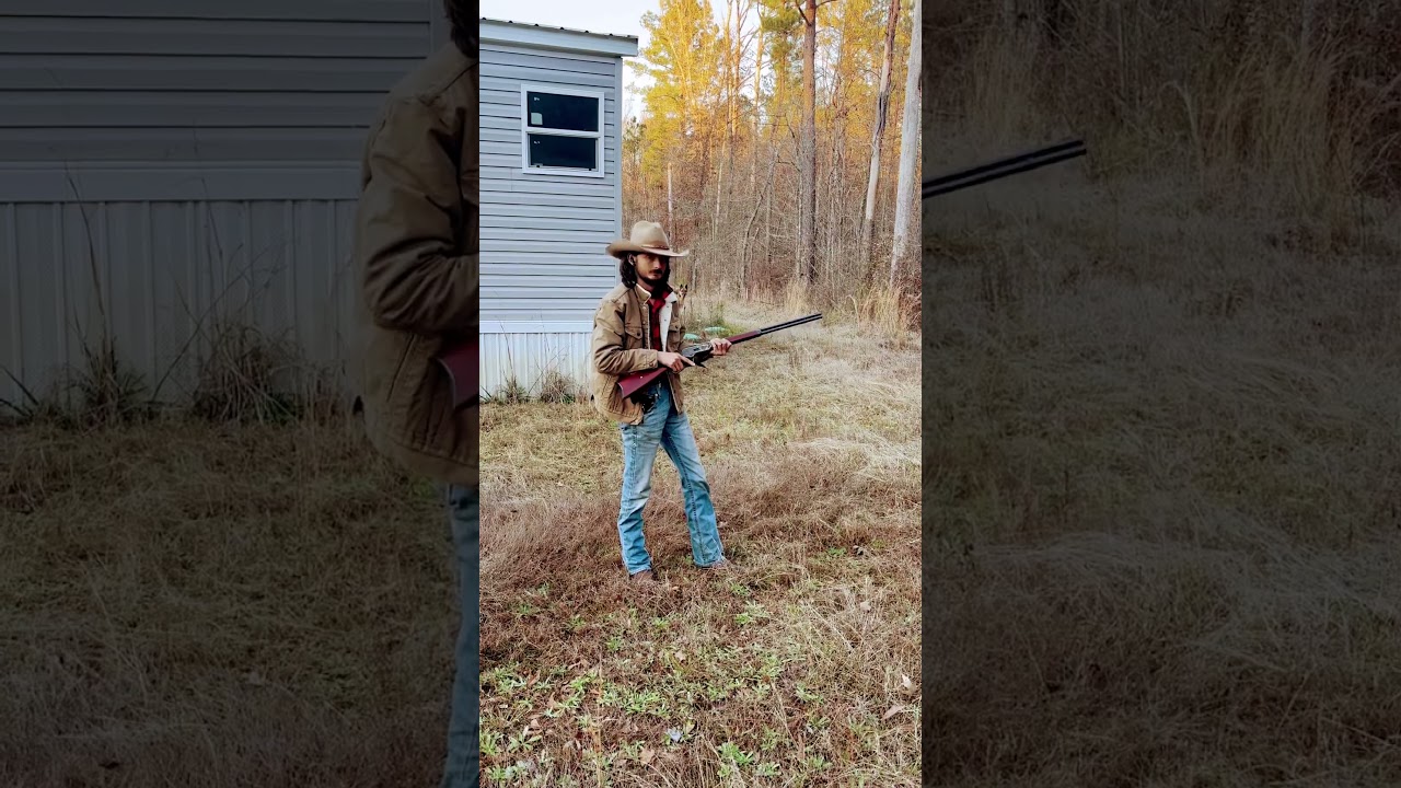 Backwoods gunfighters vs the cardboard outlaw 