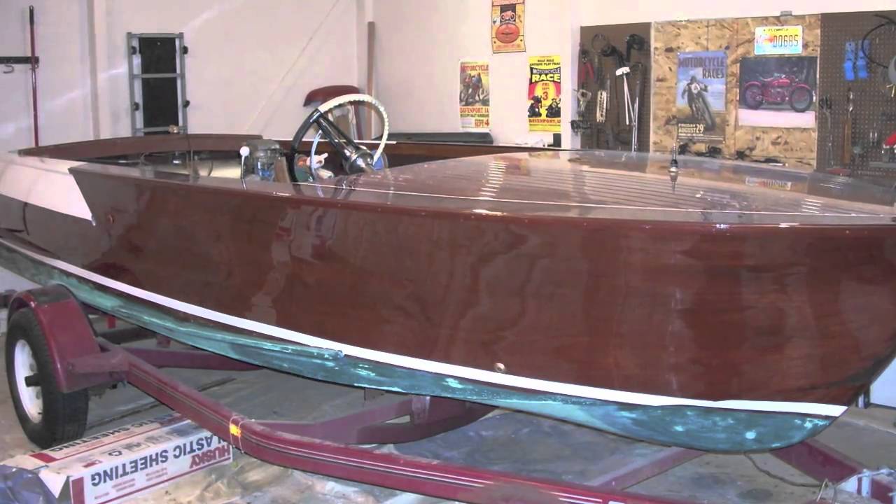 Chris Craft Restoration, Wil's 1961 Ski Boat