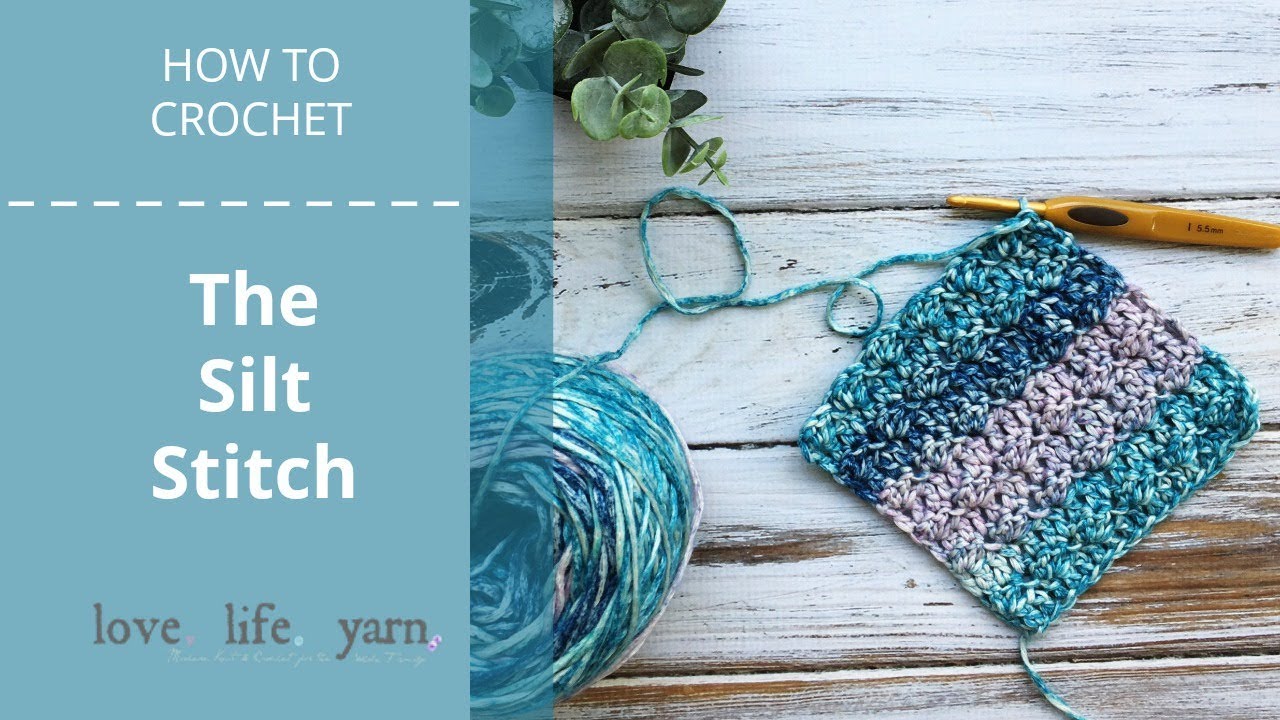 How to Crochet: The Silt Stitch