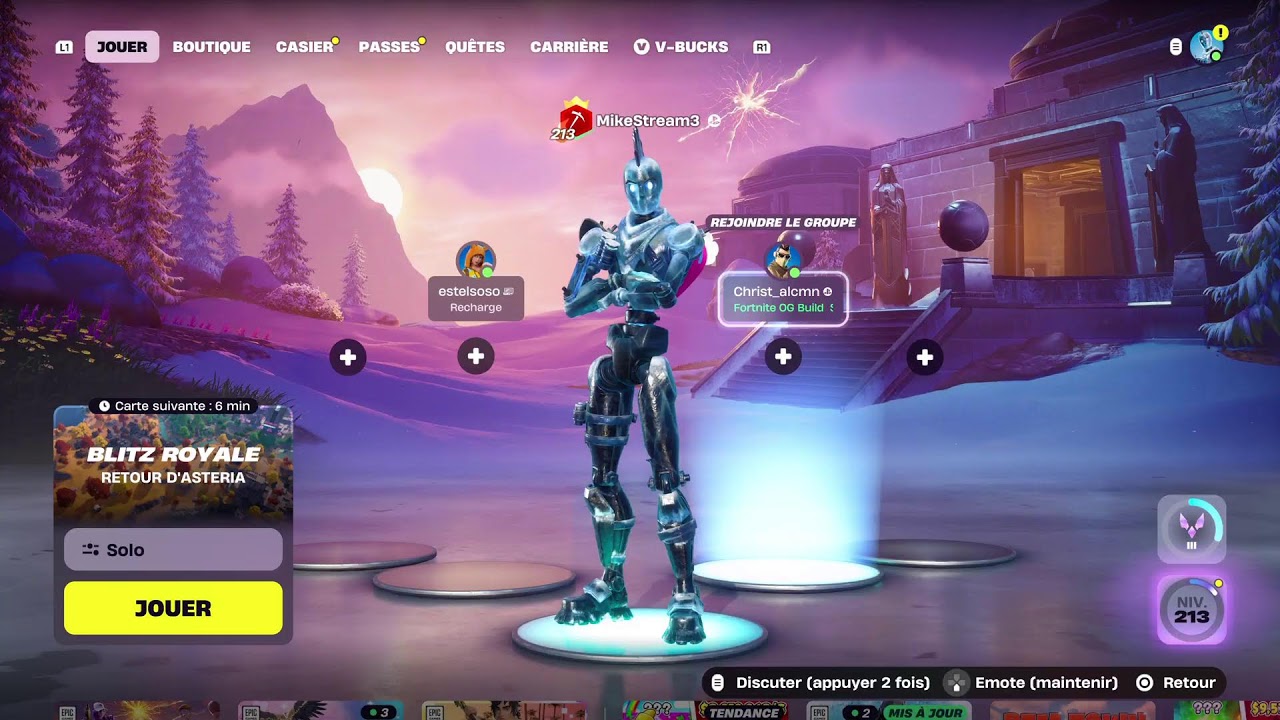 C'est partie sur Fortnite