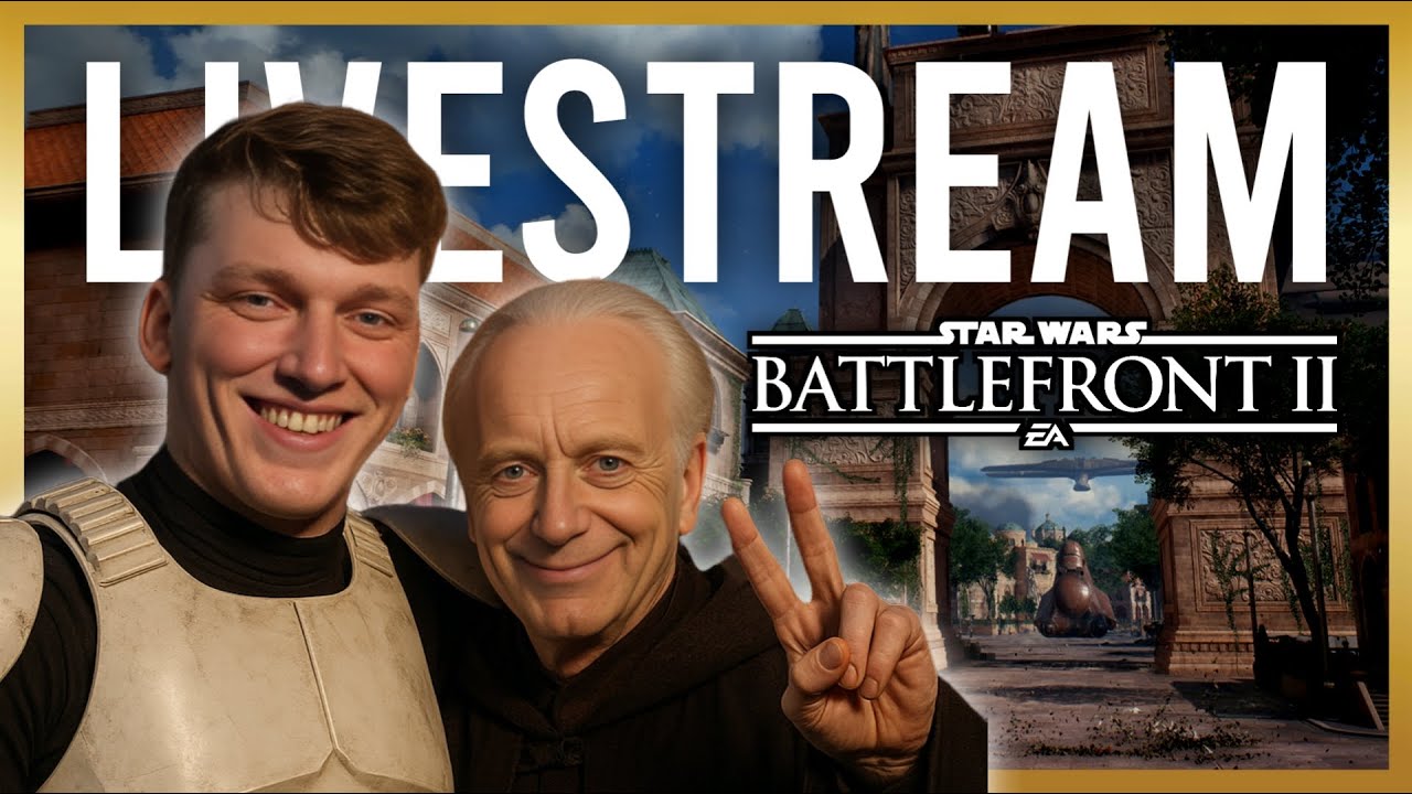 I am more powerful than any Jedi | Battlefront 2 Stream