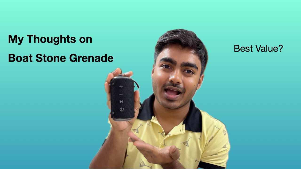 BOAT Stone Grenade Sound Test 🎧 Shockingly Loud for the Size!