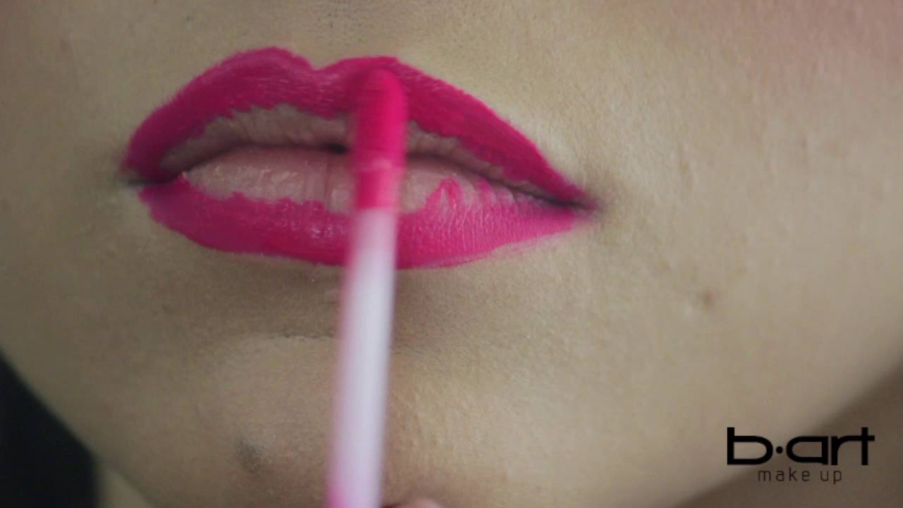 TUTORIAL DE COMO APLICAR  LABIAL LIQUIDO  INDELEBLE