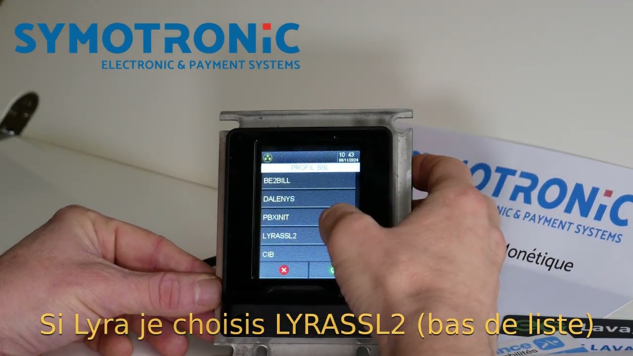 Paramétrage de la gamme Self Ingenico