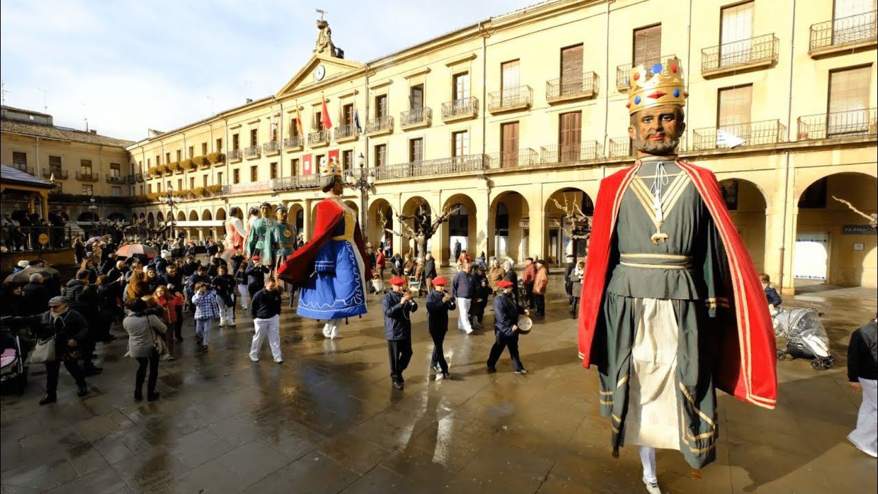 Gigantes de Tafalla, San Sebastián 2019