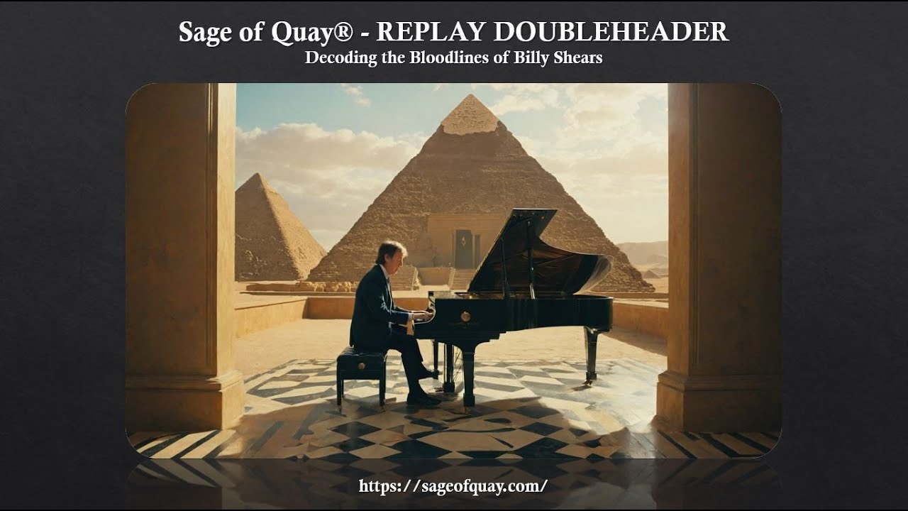 Sage of Quay&reg; - REPLAY DOUBLEHEADER - Decoding the Bloodlines of Billy Shears
