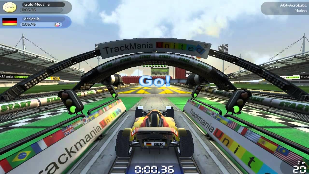 TrackMania Nations Forever #001 [Deutsch/HD]