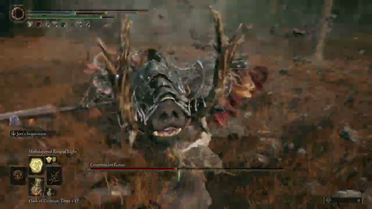 Commander Gaius vs holy damage