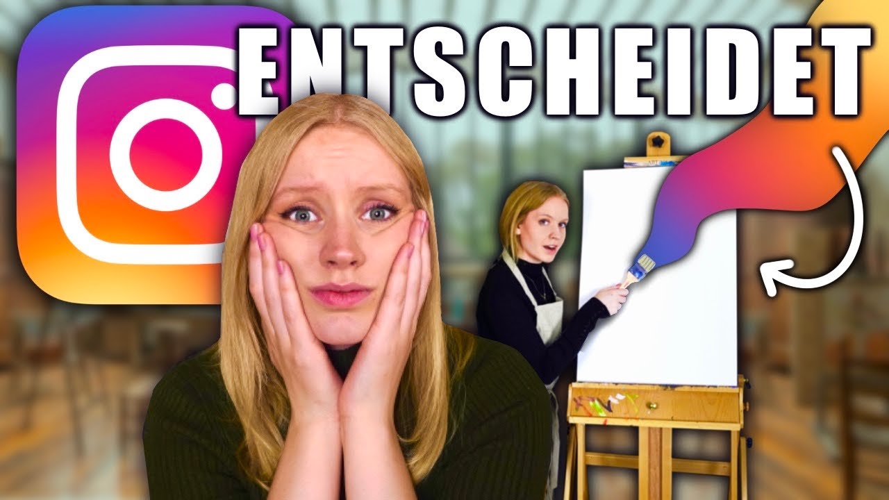 INSTAGRAM entscheidet WAS ich MALE! (Ich verzweifle *ahhh*)
