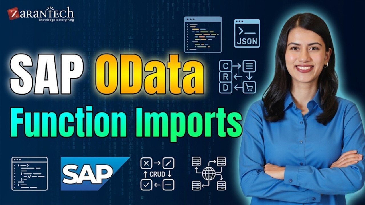 How to Create and Use Function Imports in SAP OData | ZaranTech