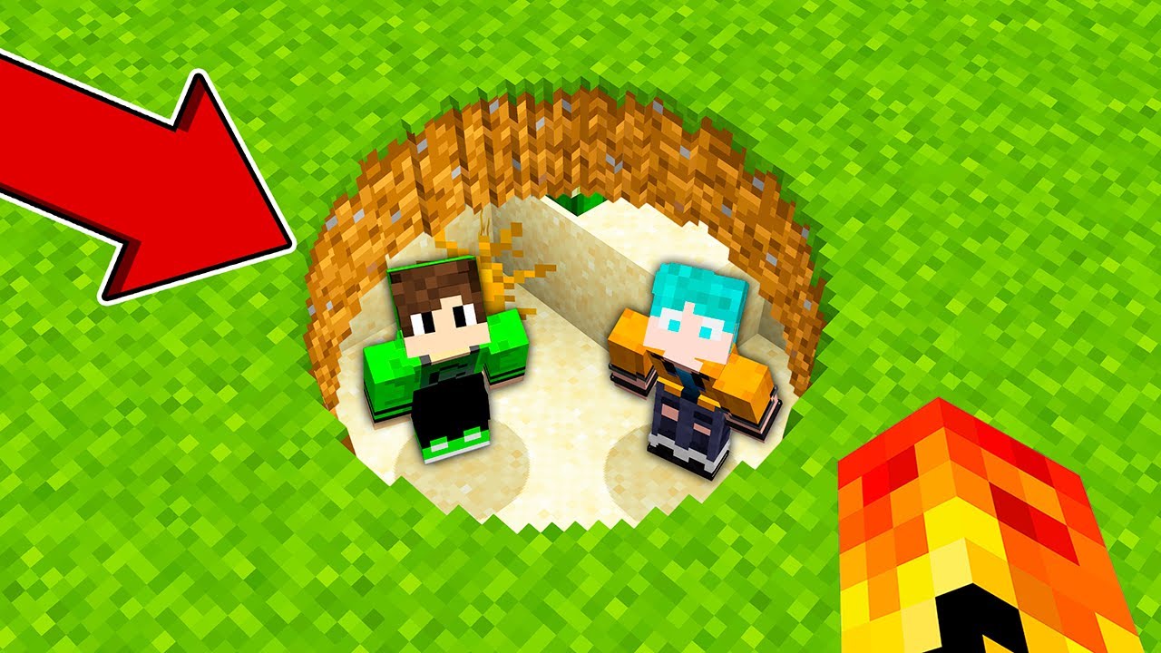 MINEREI ATÉ OUTRO LADO DO MUNDO DOS YOUTUBERS NO MINECRAFT