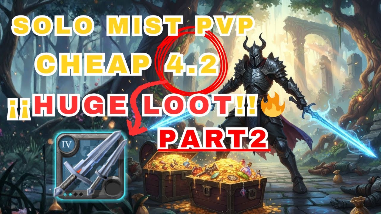 This CHEAP 4.2 Build is UNSTOPPABLE! 👑 | Mists PvP Part 2 | Dual Swords