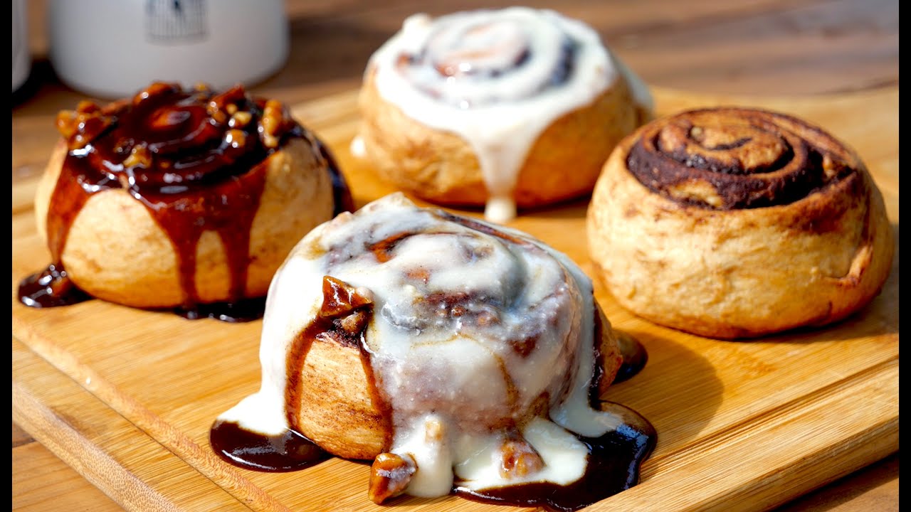 [肉桂捲 Cinnamon Rolls] 情人節來點不一樣的甜蜜，自製兩種風味淋醬，肉桂控絕對暴動！香氣十足、口感鬆軟、療癒滿點！ – Home Cooked Delights