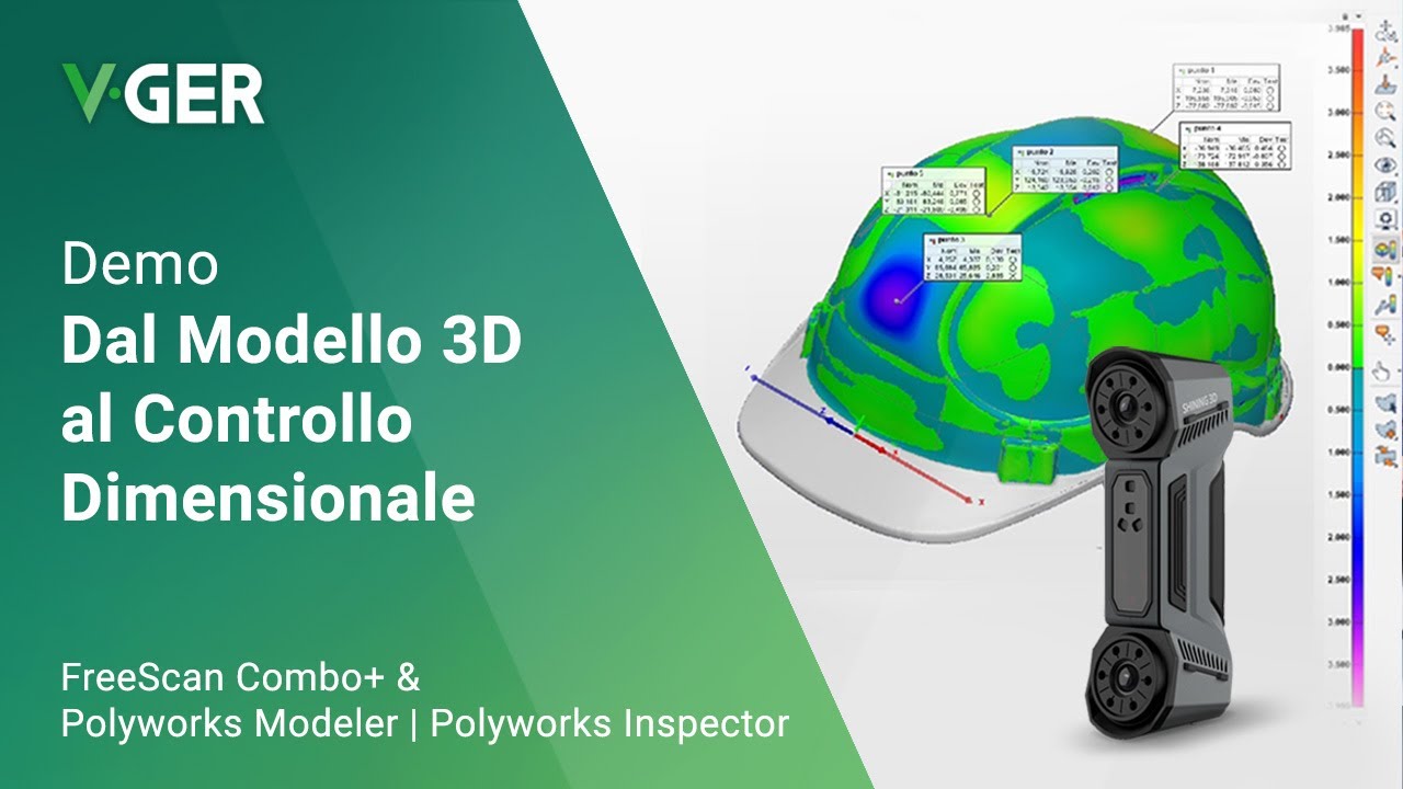 Polyworks & Shining 3D Dal 3D al Controllo Dimensionale | V-GER