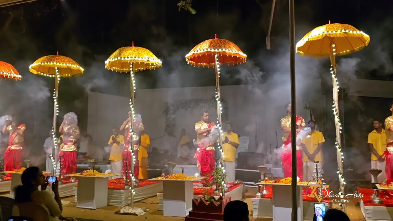 ഗംഗ ആരതി @കണ്ണൂർ പൂജ.  കാശി ഗംഗ ആരതി ടീം 