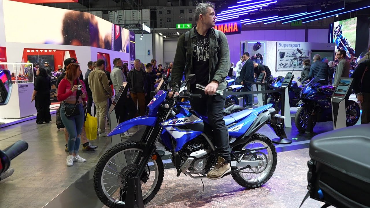 New 2026 YAMAHA WR125 motorcycle at EICMA Italy