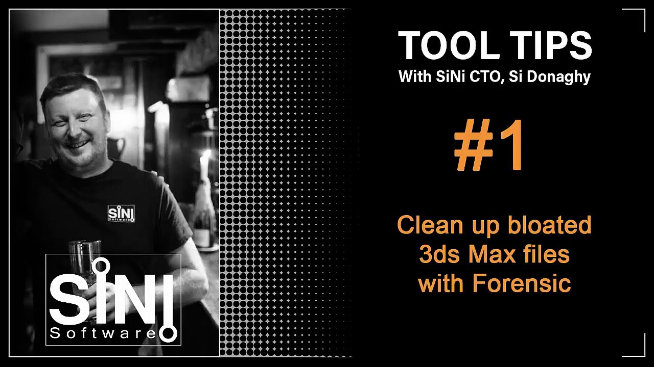 Tool Tip #1 - Clean up a bloated 3ds Max scene