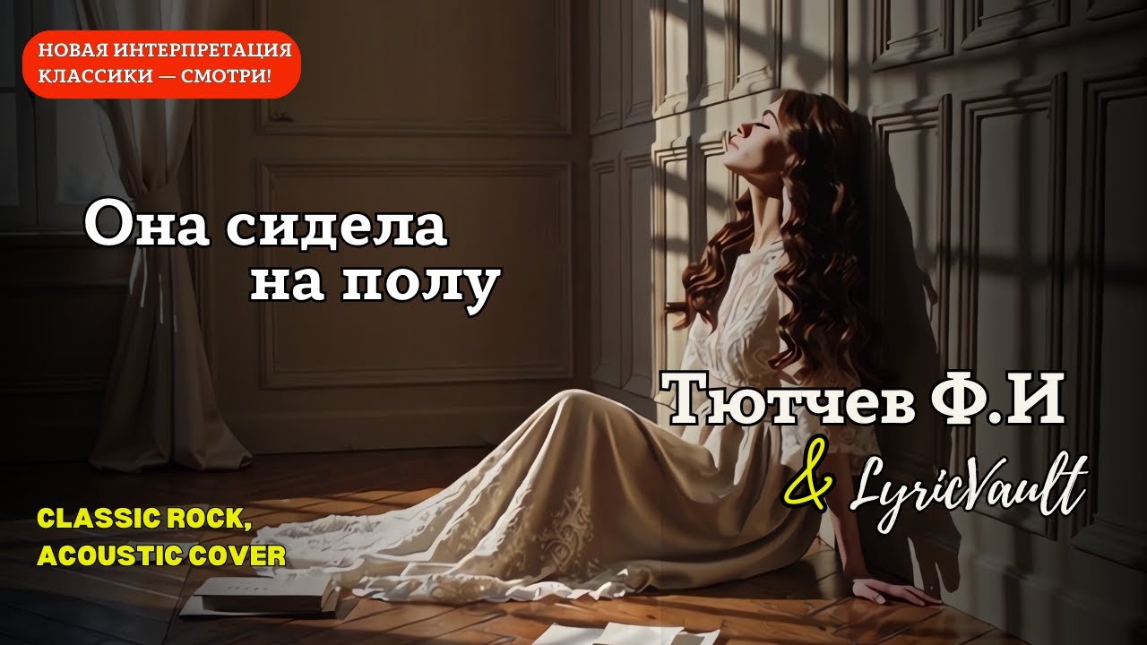 «Она сидела на полу» — Тютчев | Classic rock & Acoustic Cover | Музыкальный клип