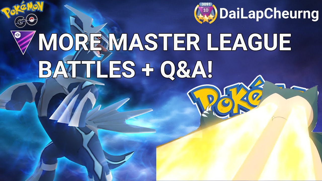 ANSWERING YOUR BURNING QUESTIONS + MORE MASTER LEAGUE BATTLES! - Rank10 Pokemon GO Battle League PvP