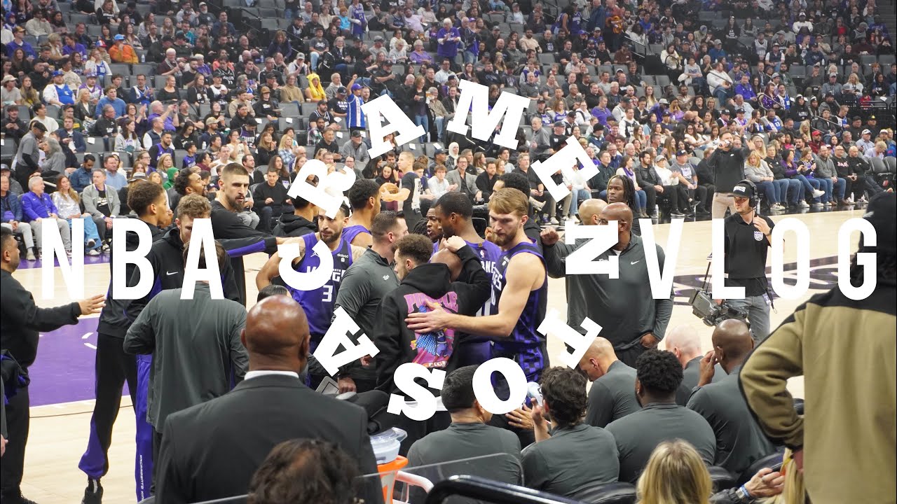 #30 [NBA VLOG] SOLO TRIP in SACRAMENTO CALIFORNIA 2泊3日NBA観戦旅行