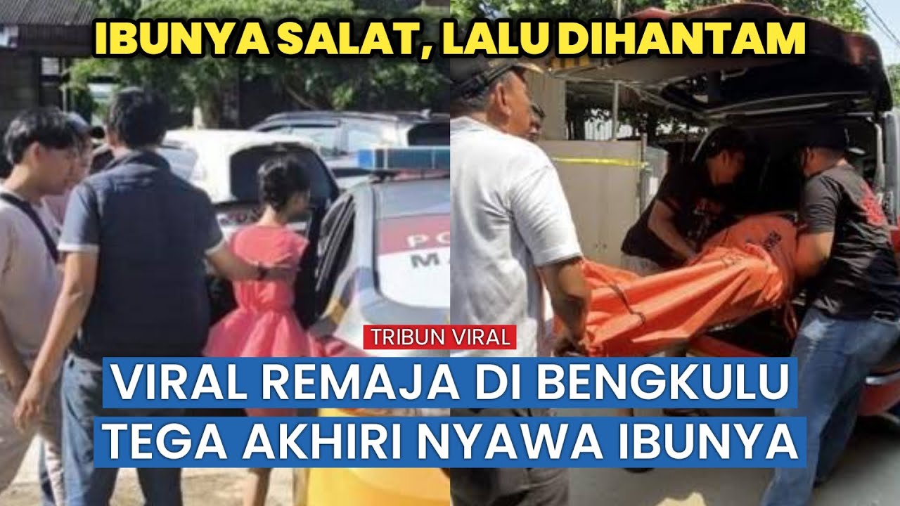 Viral!! Remaja 18 Tahun Tega Habisi Ibu Kandung Saat Shalat Dzuhur di Bengkulu