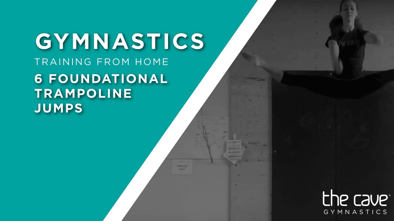 Lesson 1 Foundational Jumps - Backyard Trampoline Drills With Coach J | The Cave Gymnastics At Home