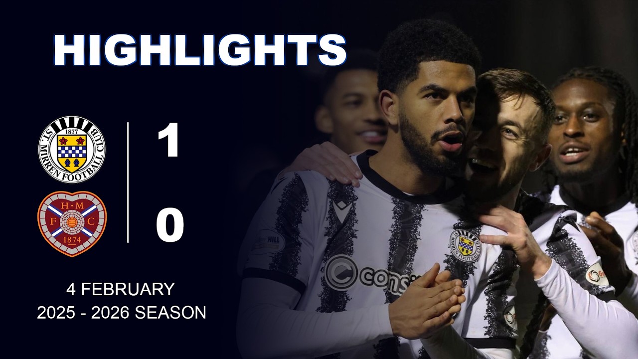 St. Mirren  1 - 0  Hearts [ Full Highlight]