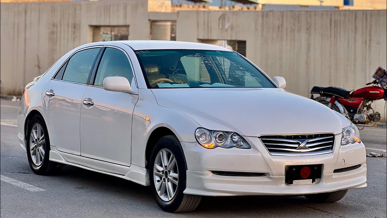 Non custom paid TOYOTA MARK X 3.0 G premium (2004) Just in 8.8 lac | delivery all Pakistan available
