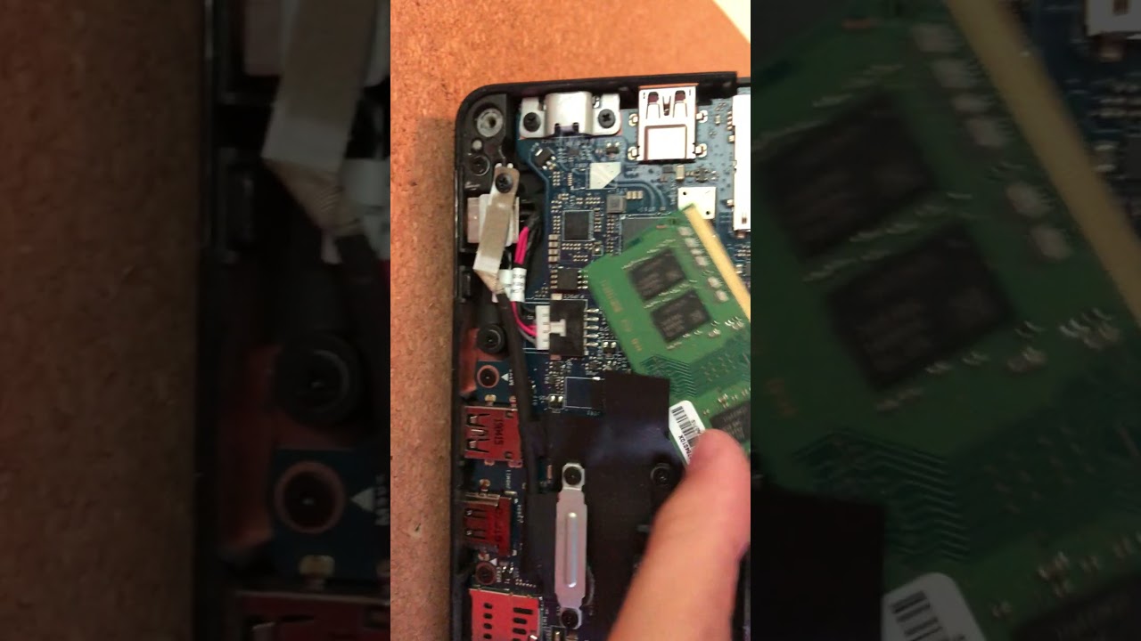 removing ram from a running computer