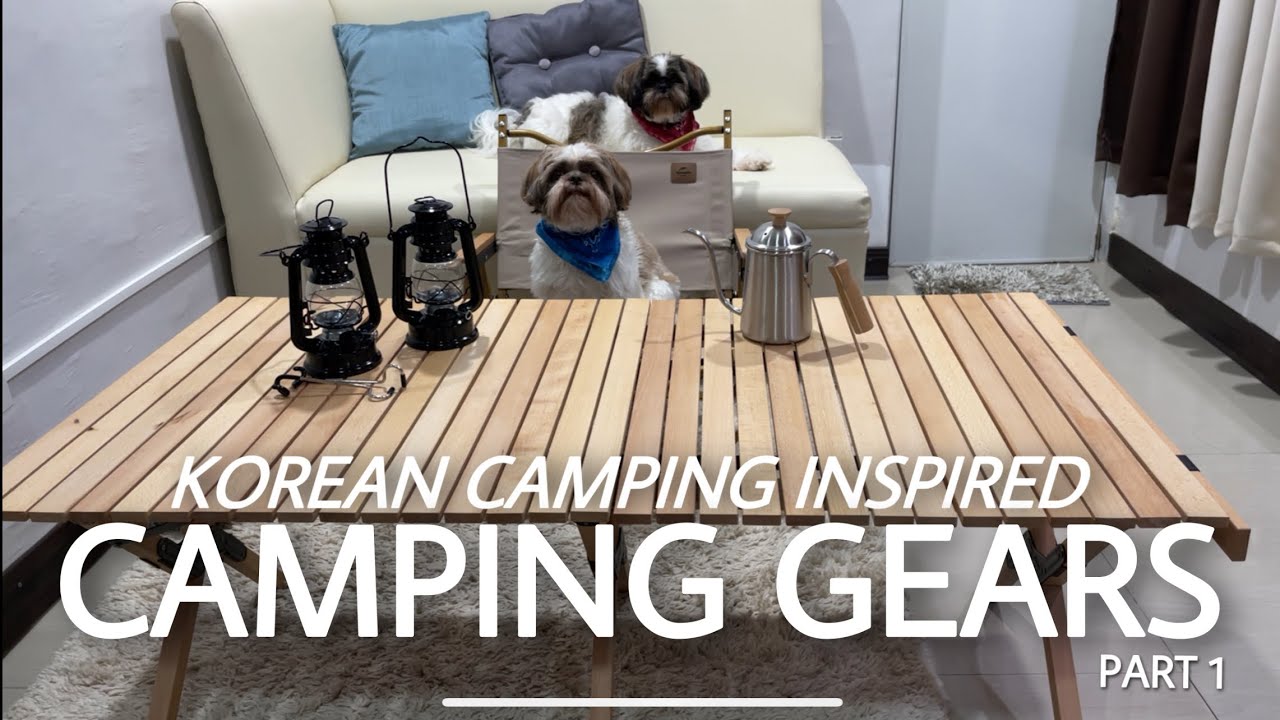 CAMPING GEARS | PART 1 | Korean camping inspired | Car camping PH | Naturehike