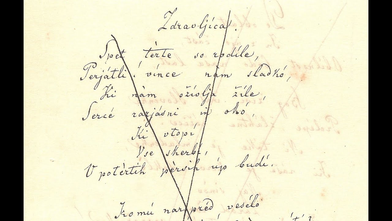 France PrešerEn: Zdravljica (Stane Sever)