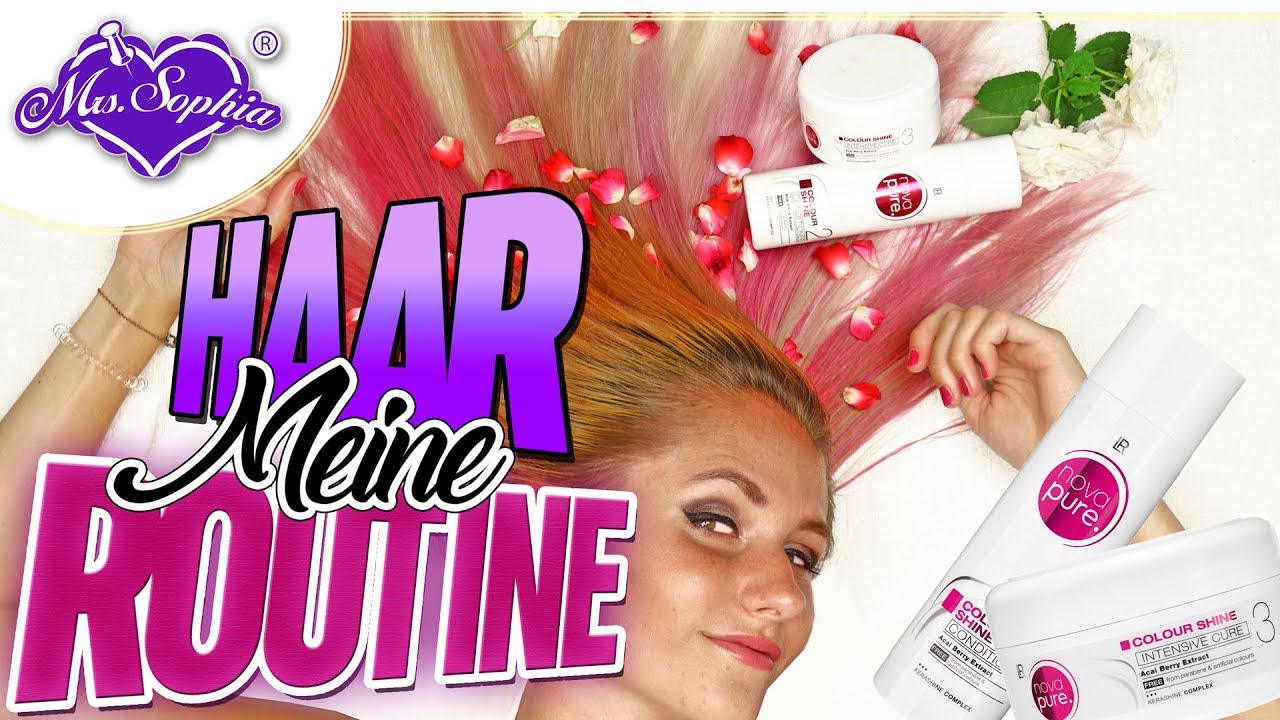 Meine HAARROUTINE 🙆 Ab ins Badezimmer! 🐳 Mrs.Sophia