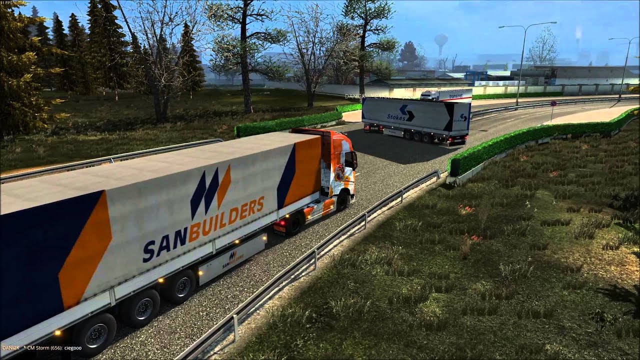 Just a normal day in ETS2