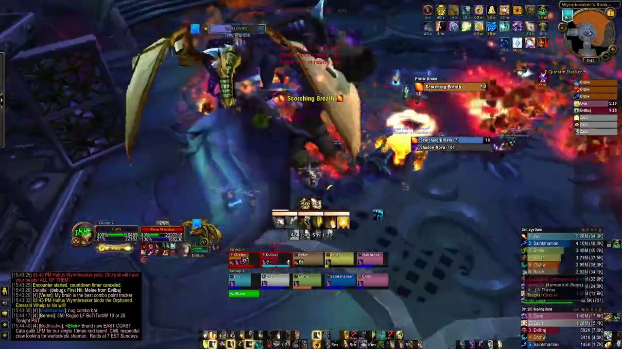 10man Heroic Halfus Wyrmbreaker - Holy Paladin PoV