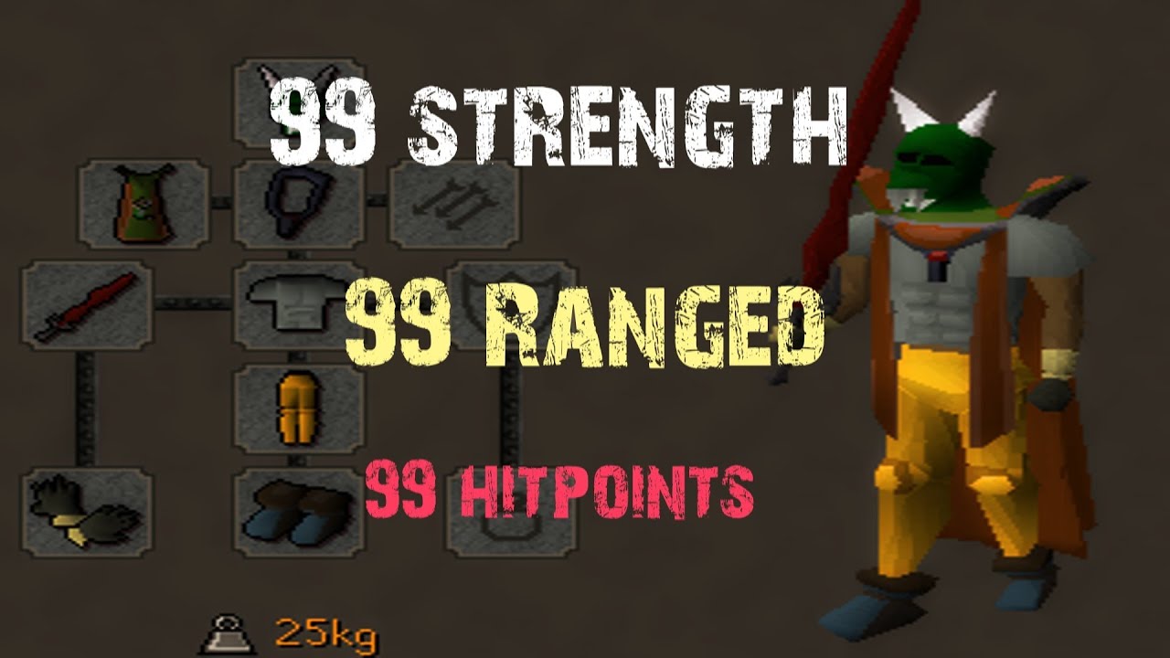 Journey of a RunePure - 99 Strength, 99 Ranged, 95 HP Parties