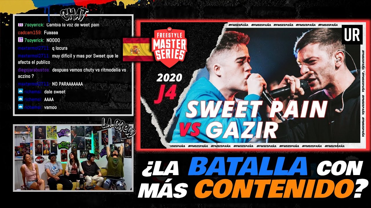 🔴COLOMBIANOS REACCIONAN a SWEET PAIN vs GAZIR - ¿LA BATALLA CON MÁS CONTENIDO? [FMS ESPAÑA 2020]