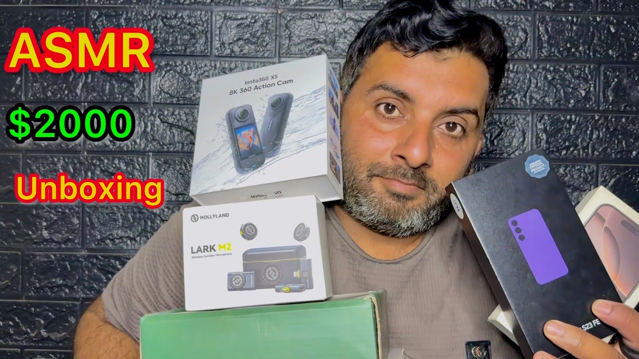 Asmr $2000 unboxing | ASMR but today I have no idea 